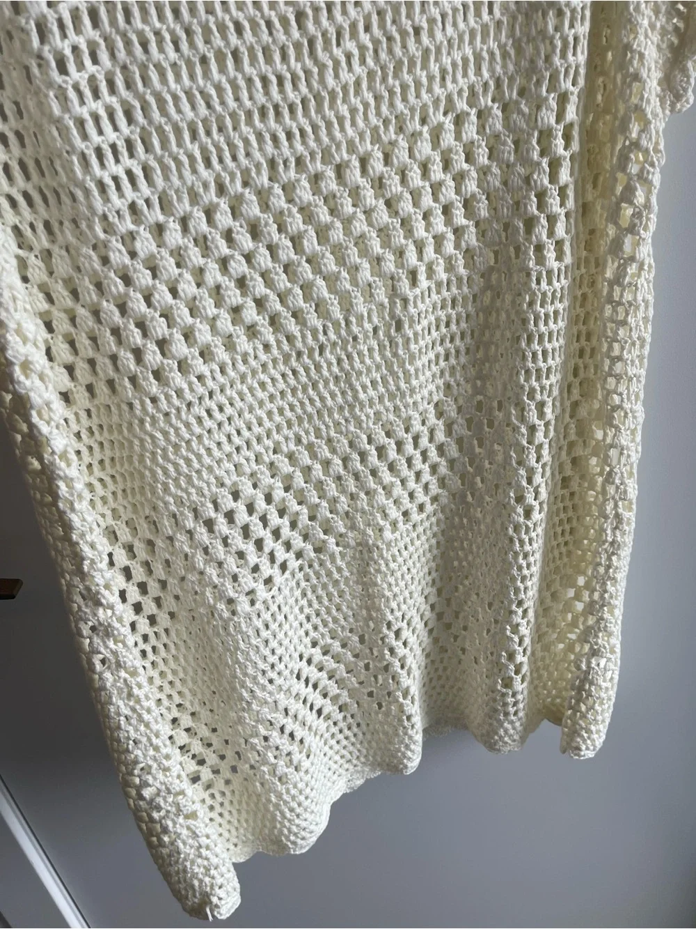 Show Me Your MuMu Cream Crochet Cover Up